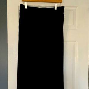 Lane Bryant, size 14/16 black cropped pants